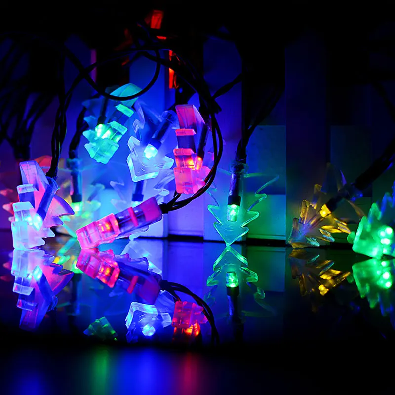 5M 20 LED Christmas Tree led string light Solar Powered ...