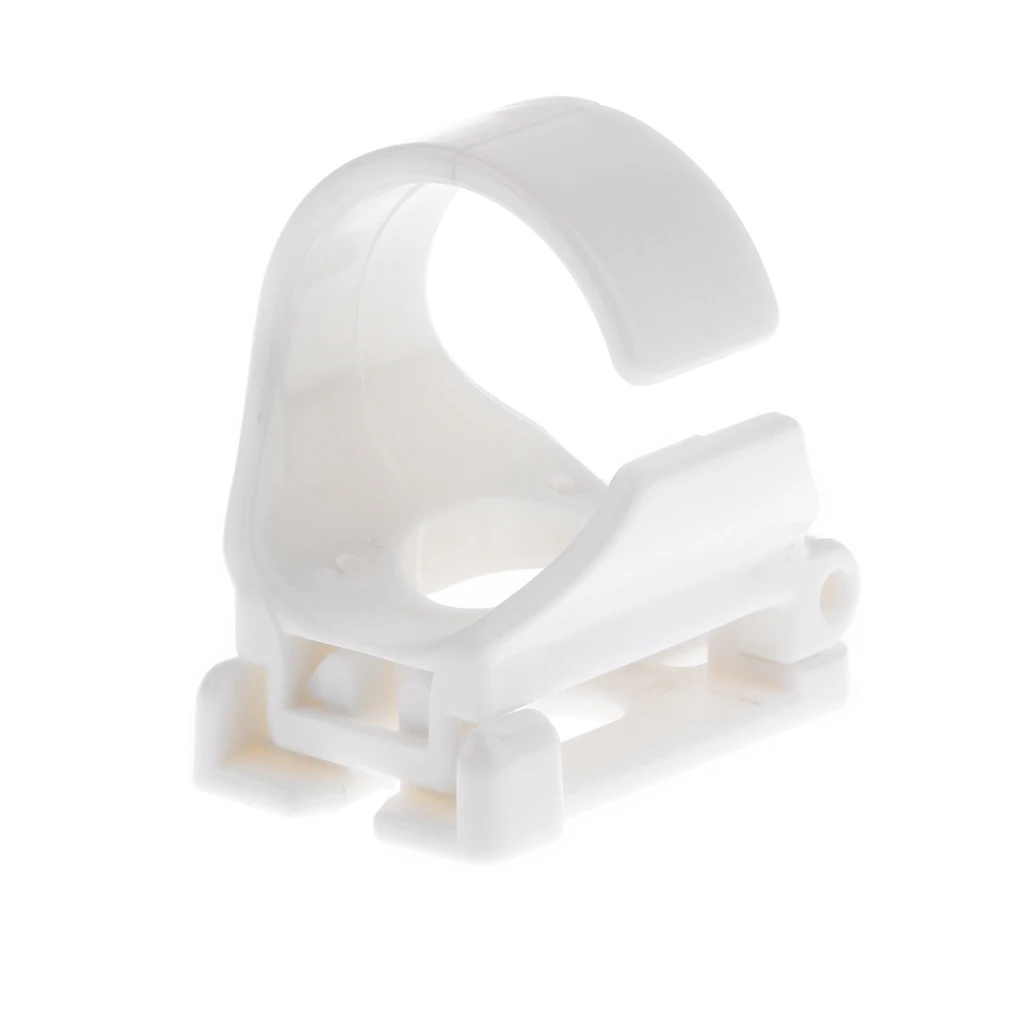 

25mm Universal Snorkel Keeper Clip Retainer Holder for Scuba Diving Mask Snorkel Keeper White Durable Diving Equipment