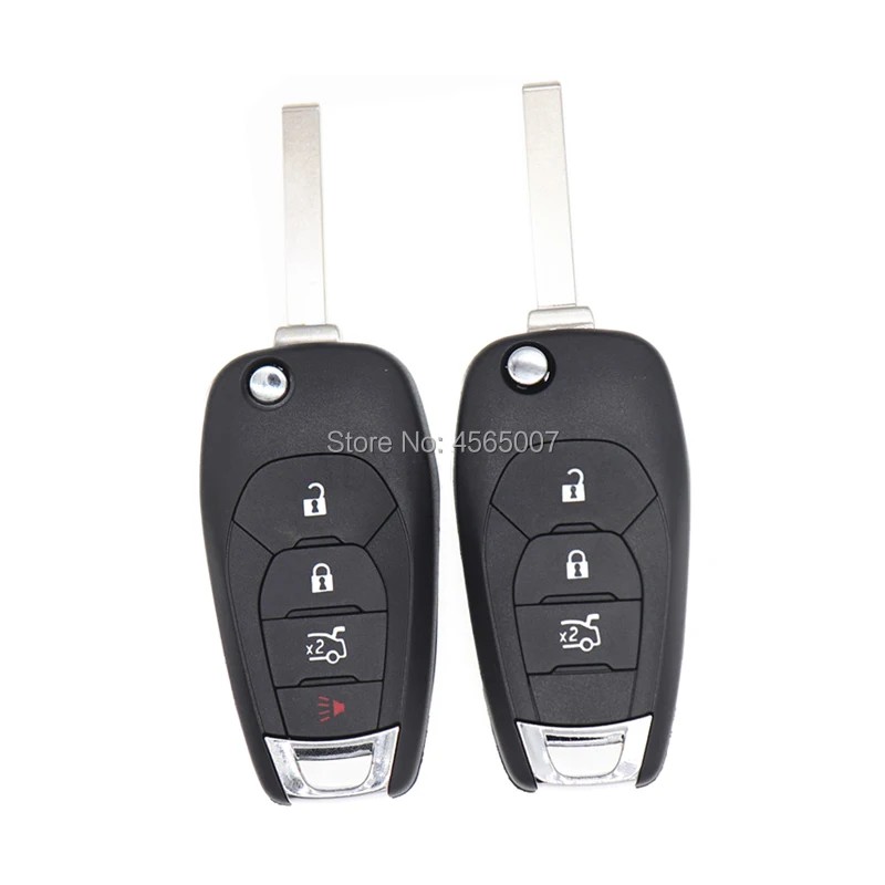 

Replacement Flip Folding Key Case Shell for Chevrolet cruze with uncut blade