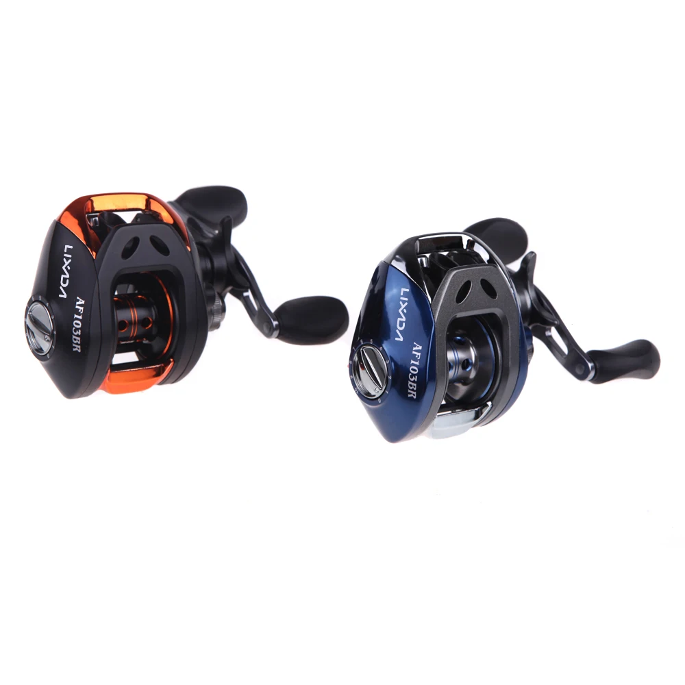 

Lixada 6.3:1 AF103Carp Fishing Reel 11 Ball Bearings Left/Right Hand Bait Casting Fishing Coils Baitcasting Carretilha De Pesca