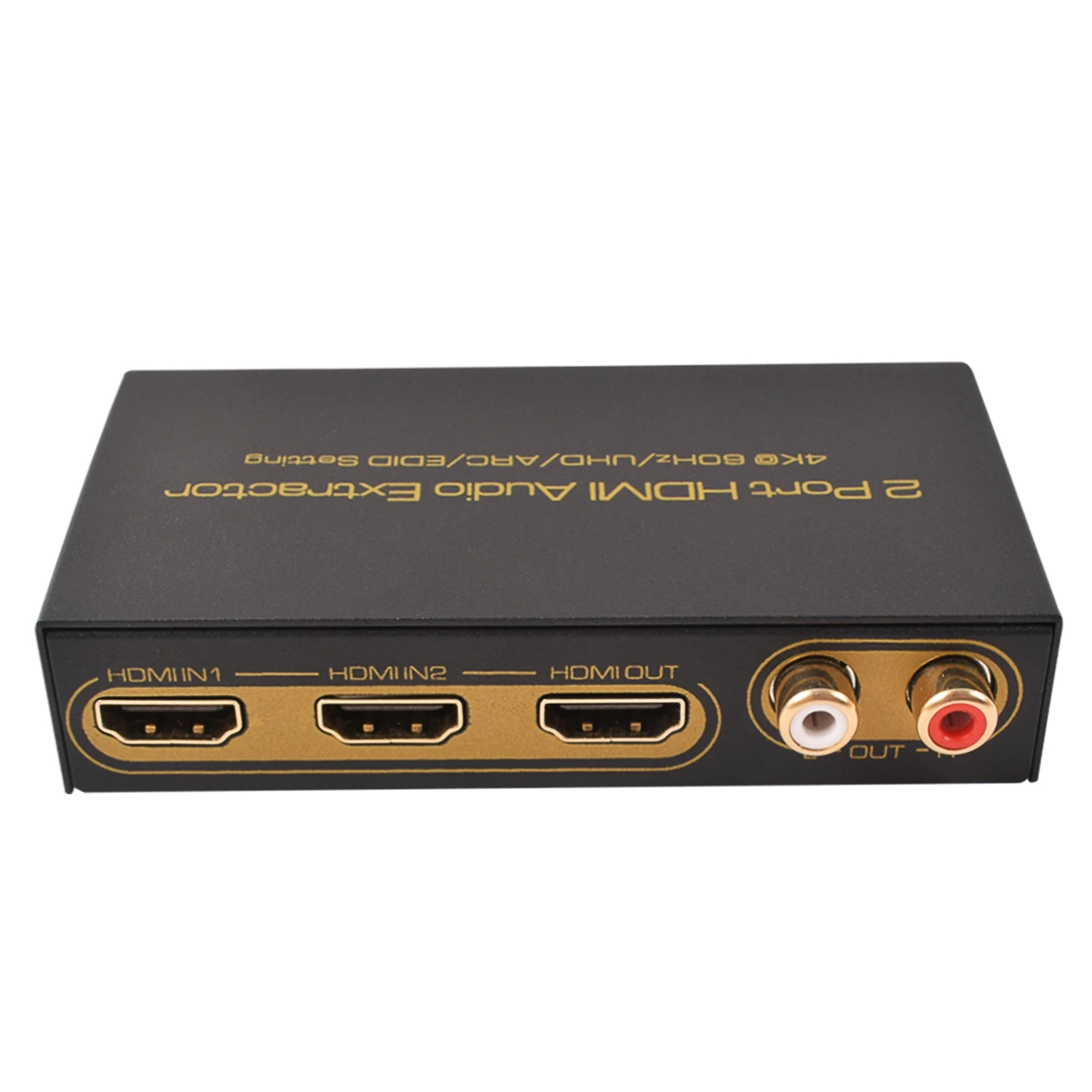 OPQ 2 порт 4 k @ 60 Гц 18 Гбит/с 4: HDR ARC HDMI коммутатор с оптическим SPDIF и RCA L/R аудио выход в 1