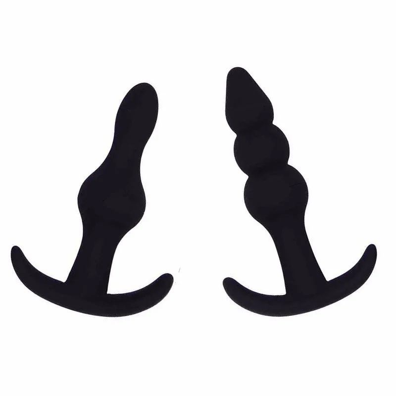 Black Silicone Anal Plug Sex Toys For Woman Man Massager Sexy Backyard Stimulator Adult Erotic Product Couples |