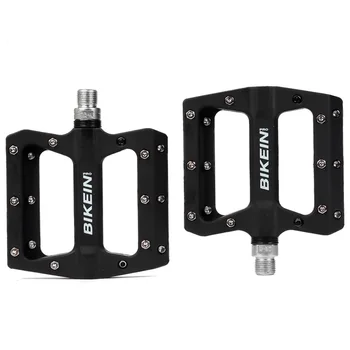 

SEWS-Bikein Pro Ultralight Cycling Bmx Bicycle Pedals Mountain Bike Nylon 9/16 Inch Multi-Colors Flat Platform Pedals Mtb Acce