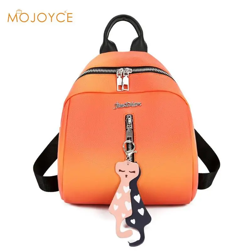 

Casual PU Leather Women Rucksack School Travel Shoulder Bags Teenage Girls Small School Bags Women High Quality Casual Rucksack