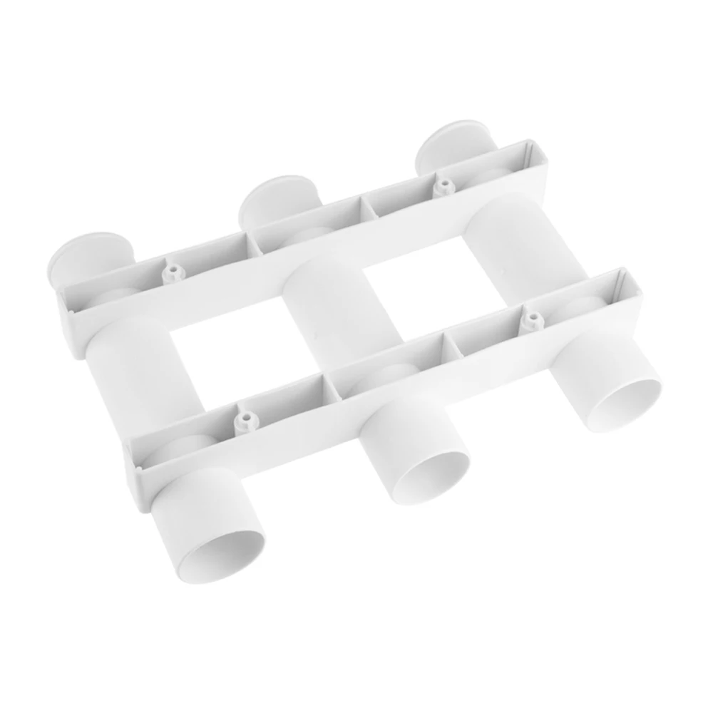 Fishing Rod Mount Holder Fishing Vertical 3 Rack Rod Holder Kayak for Fishing Rod Pole Fishing Lures Bait Fishhook Safety Holder