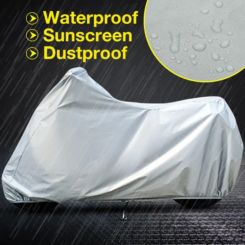 

Universal Motorcycle Cover Rain Dustproof Motorcycle Cover Outdoor UV Protector For Scooter Waterproof Bike Motor Covers