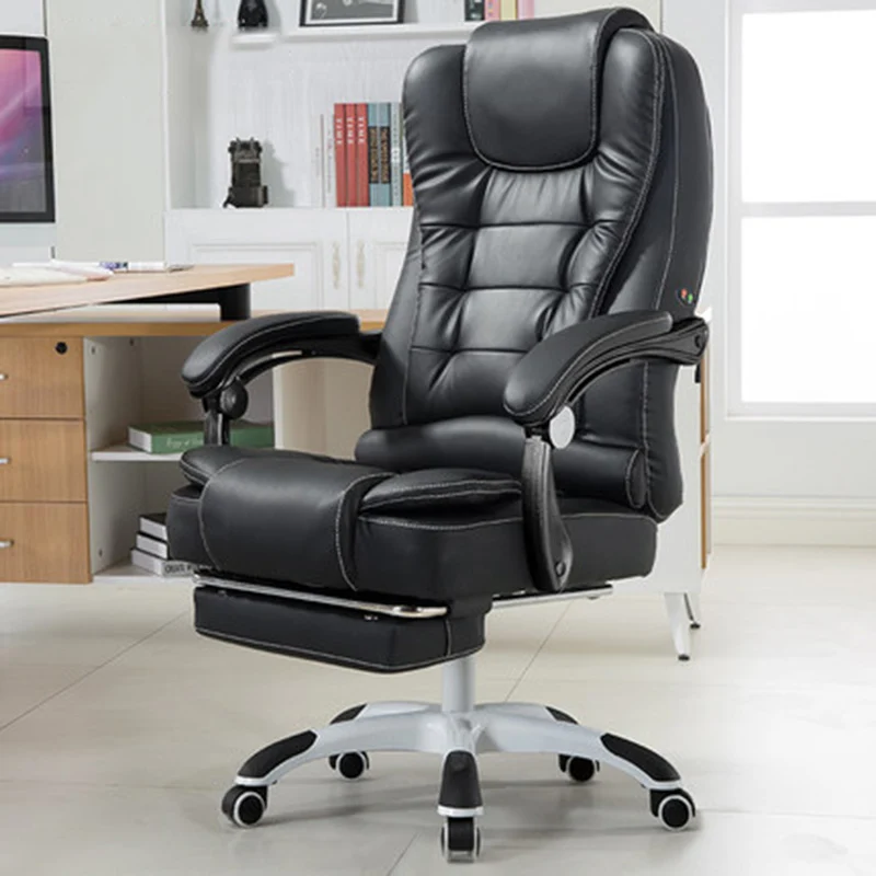 High Quality Office Chair For The Head Ergonomic Office Chair Computer Chair Boss Ergonomic Chair With Footrest