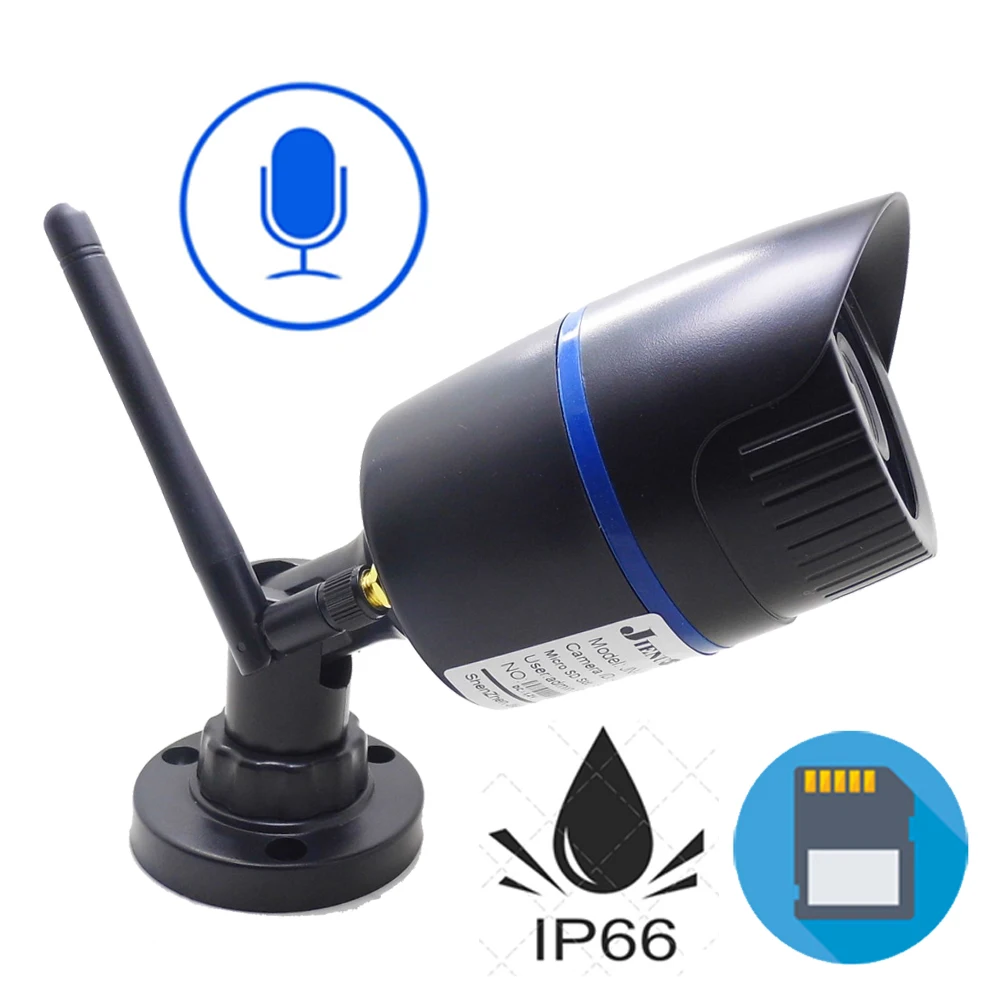 Online Cámara IP Wifi 720P 960P 1080P HD seguridad Cctv inalámbrica interior exterior impermeable Audio IPCam cámara de vigilancia del hogar por infrarrojos