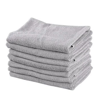 

7pcs Car Cleaning Towels 40X40cm Mircofiber Auto Car Polishing Waxing Drying Cloth (Grey)