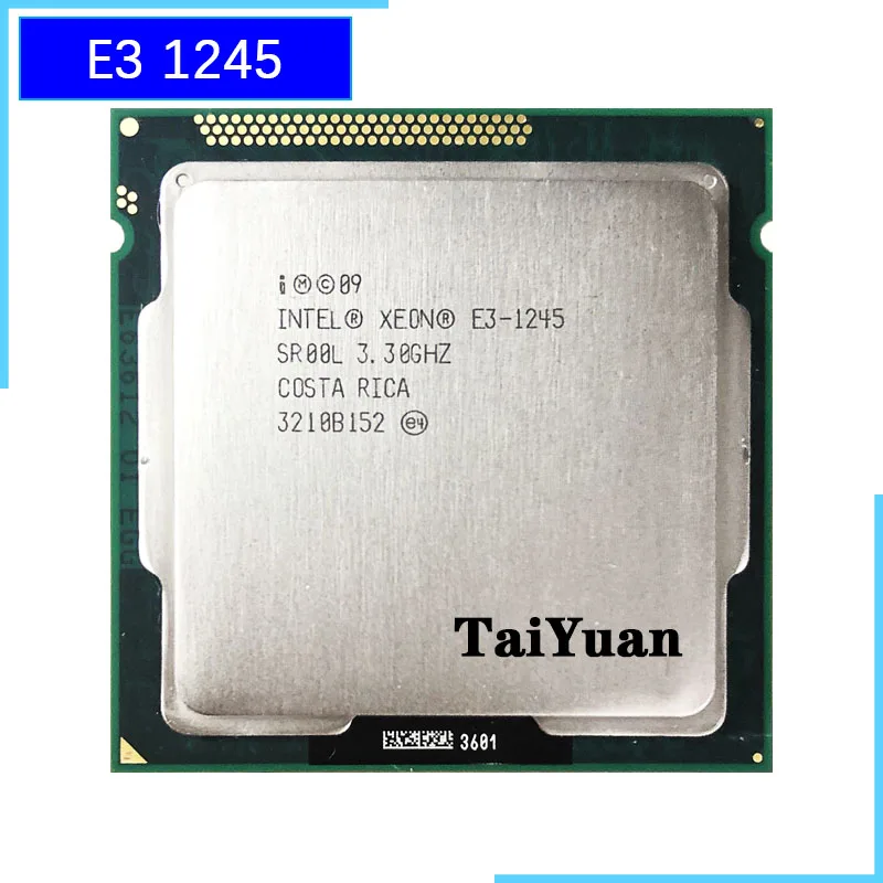 Процессор Intel Xeon E3-1245 E3 1245 3 ГГц четырехъядерный 8 Мб 95 Вт LGA 1155 | Компьютеры и офис
