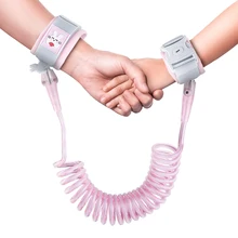 Для детей с анти-потерянный ссылка Тяговая веревка ребенка защитный браслет ребенка наручный ремень одежда для малышей Регулируемый Детский ремень безопасности ремень