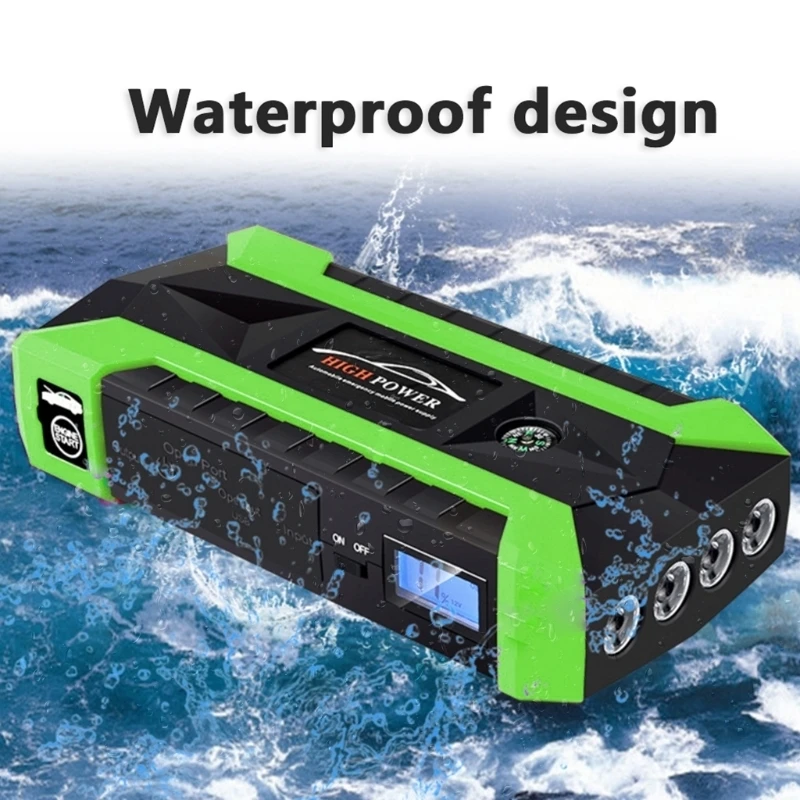 2019 US/UK/EU/AU Plug 89800mAh 4 USB Portable 600A Car Jump Starter Pack Booster Charger Battery Power Bank 2019 US/UK/EU/AU Plug 89800mAh 4 USB Portable 600A Car Jump Starter Pack Booster Charger Battery Power Bank