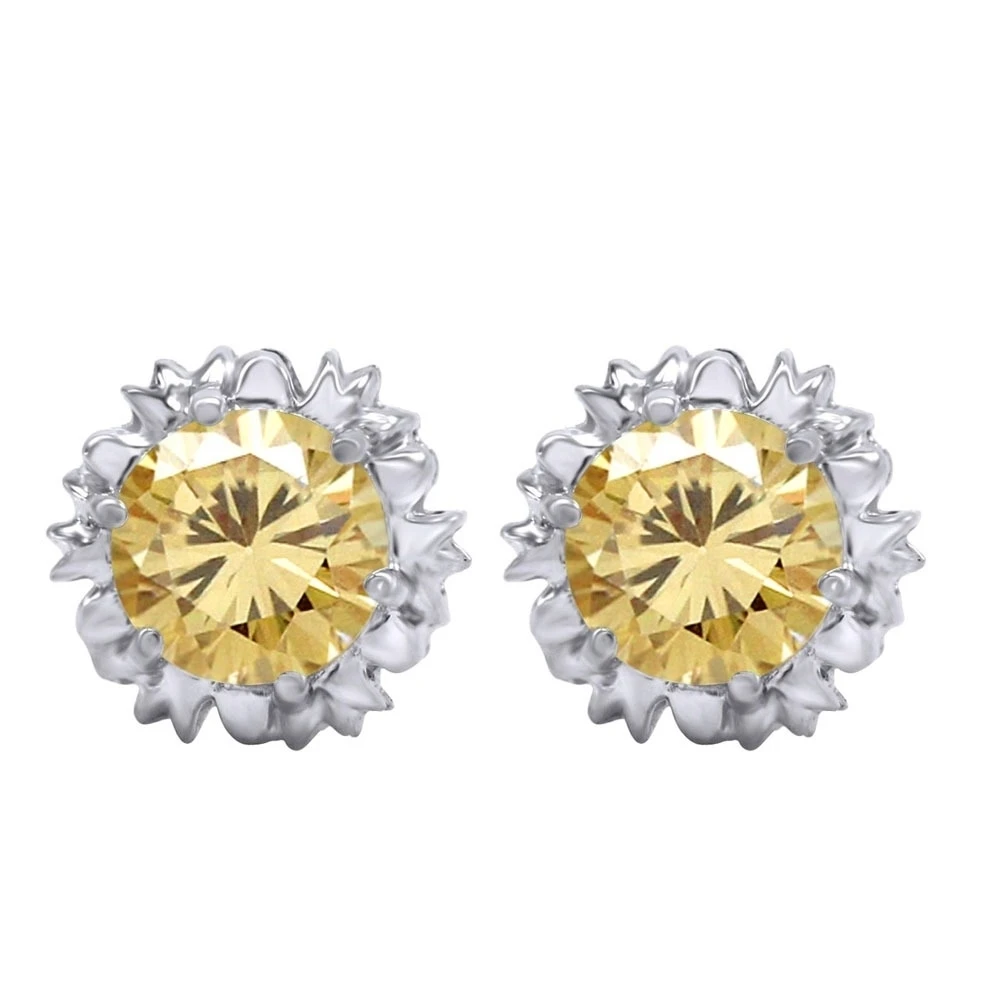 4 25 CT Золотой Genunie Муассанит 10 K белого золота Гвоздики/W отодвинуть | Украшения и