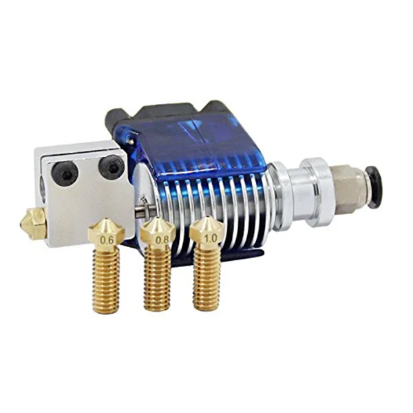 Цельнометаллический j головка V6 Hotend комплект с 5 шт. экструдер печатающая и сопло
