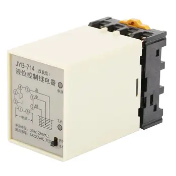 

AC220V 50/60hz Liquid Level Relay Controller JYB-714 Liquid Level Relay Water Level Controller with Base