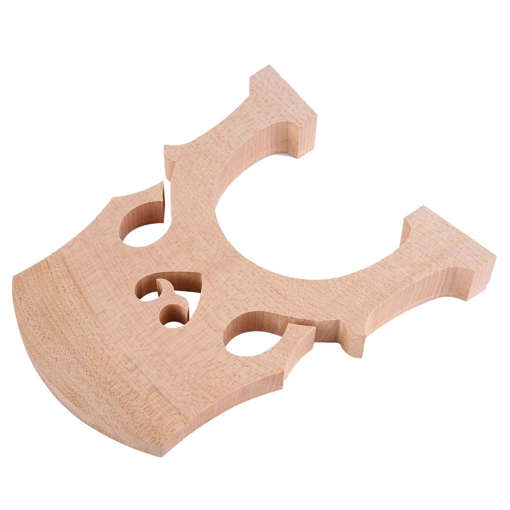 

Maple Wood Cello Bridge Replacement Parts Instrument Accessory for 1/2 Cellos