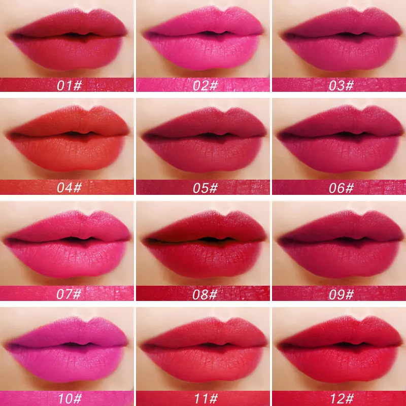 KISSBEAUTY матовая губная помада долговечная Водонепроницаемая легко носить