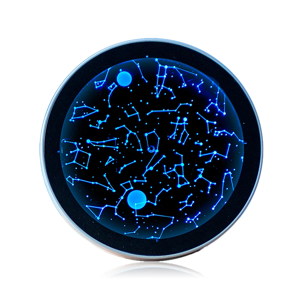 

Creative Constellation Clock Speaker LED Night Lights Digital Display 4 Adjustable Brightness Levels Decor Clocks For Indoor
