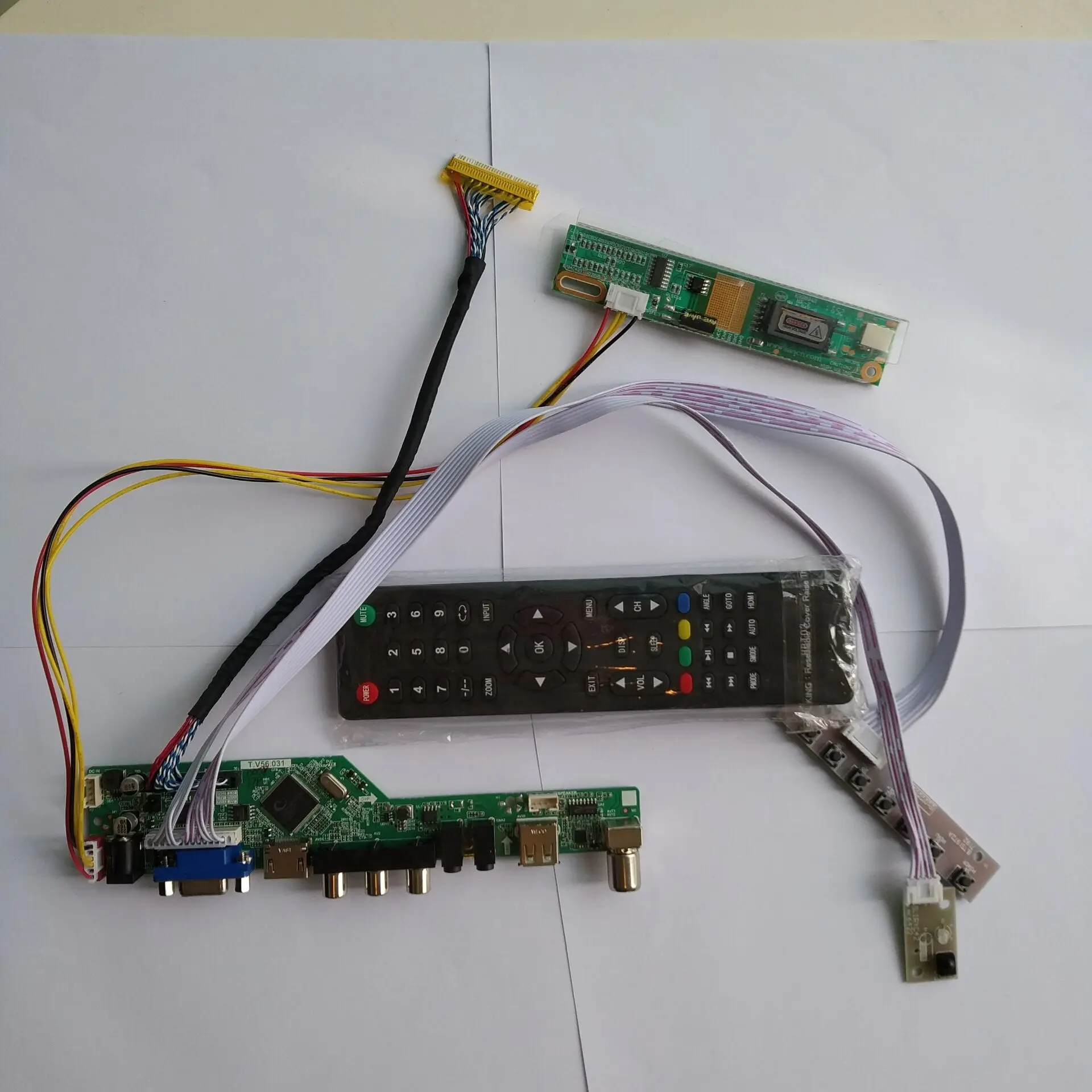 TV HDMI USB VGA AUDIO AV LCD LED 1 CCFL lamps Controller driver Board For LTN170WX-L05 1440X900 dis