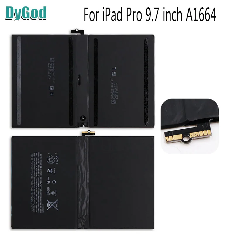 DyGod 7306mAh For iPad Pro 9.7'' A1664 Tablet Battery Extreme