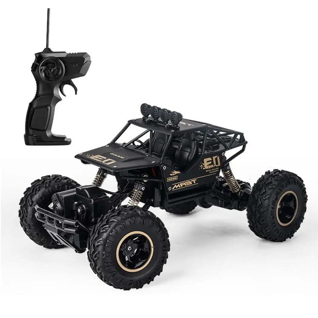

4WD Electric RC Car Rock Crawler Remote Control Toy Cars On The Radio Controlled 4x4 Drive Off-Road Toys For Boys Kids Gift