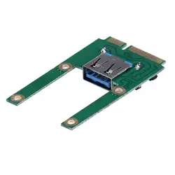 Мини PCe USB 2,0 адаптер Mini PCI-E для USB 2,0 карты