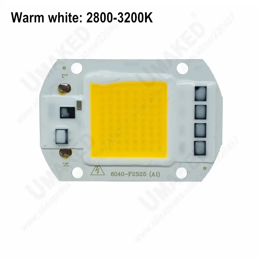 AC 220V 110V High Power Light Lamp COB LED Chip Beads Smart IC Driver Integrated