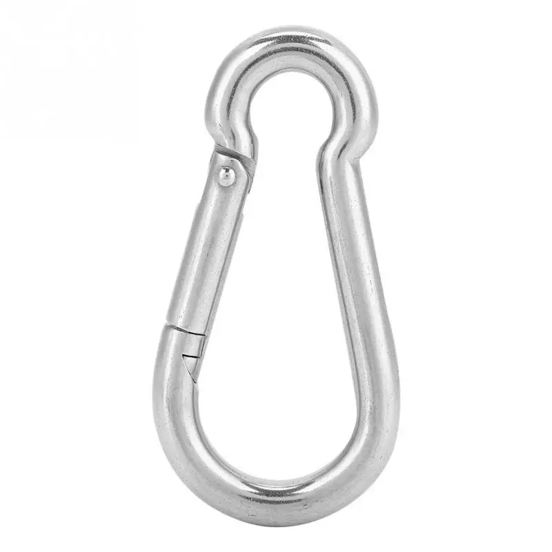 1Pcs Durable Stainless Steel Quick Release Snap Hook Metal Chain Link
