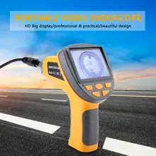 Инспекционная камера 99H TFT дисплей экран 1 м ручной промышленный домашний Эндоскопы с 6 светодиодами