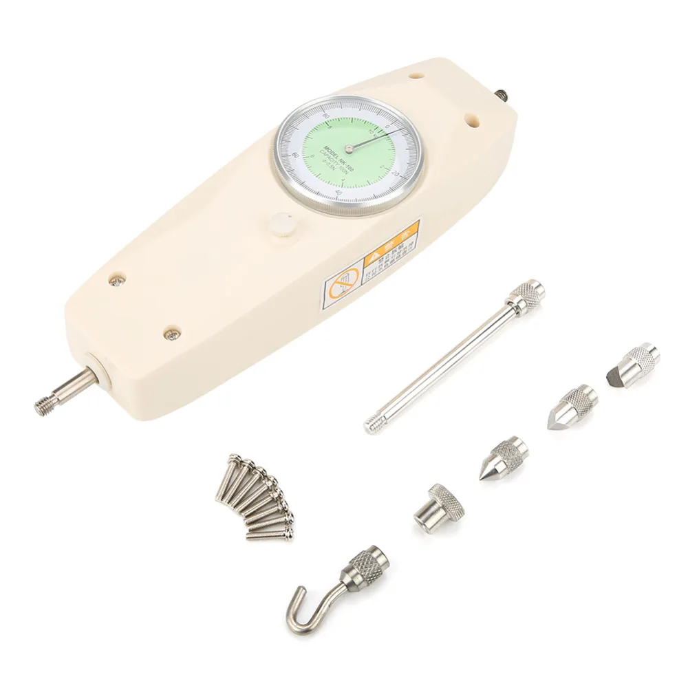

10N Analog Dynamometer Force Meter Measuring Instrument Tester Push Pull Force Gauge Meter HOT