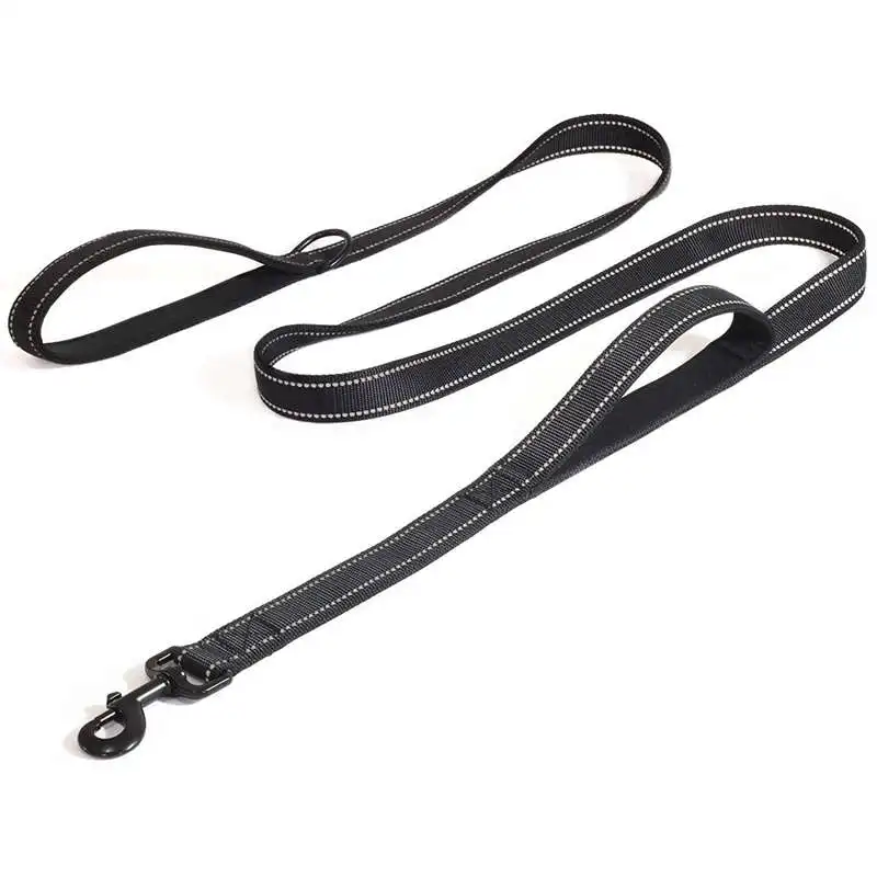 Strong Dog Leash With Comfortable Padded Handle Reflective Threads For Medium And Large Dogs |