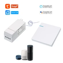 AC 80~ 275 в беспроводной переключатель передатчик переключатель wifi+ 433 мгц приемник Пульт дистанционного управления без проводки водонепроницаемое освещение