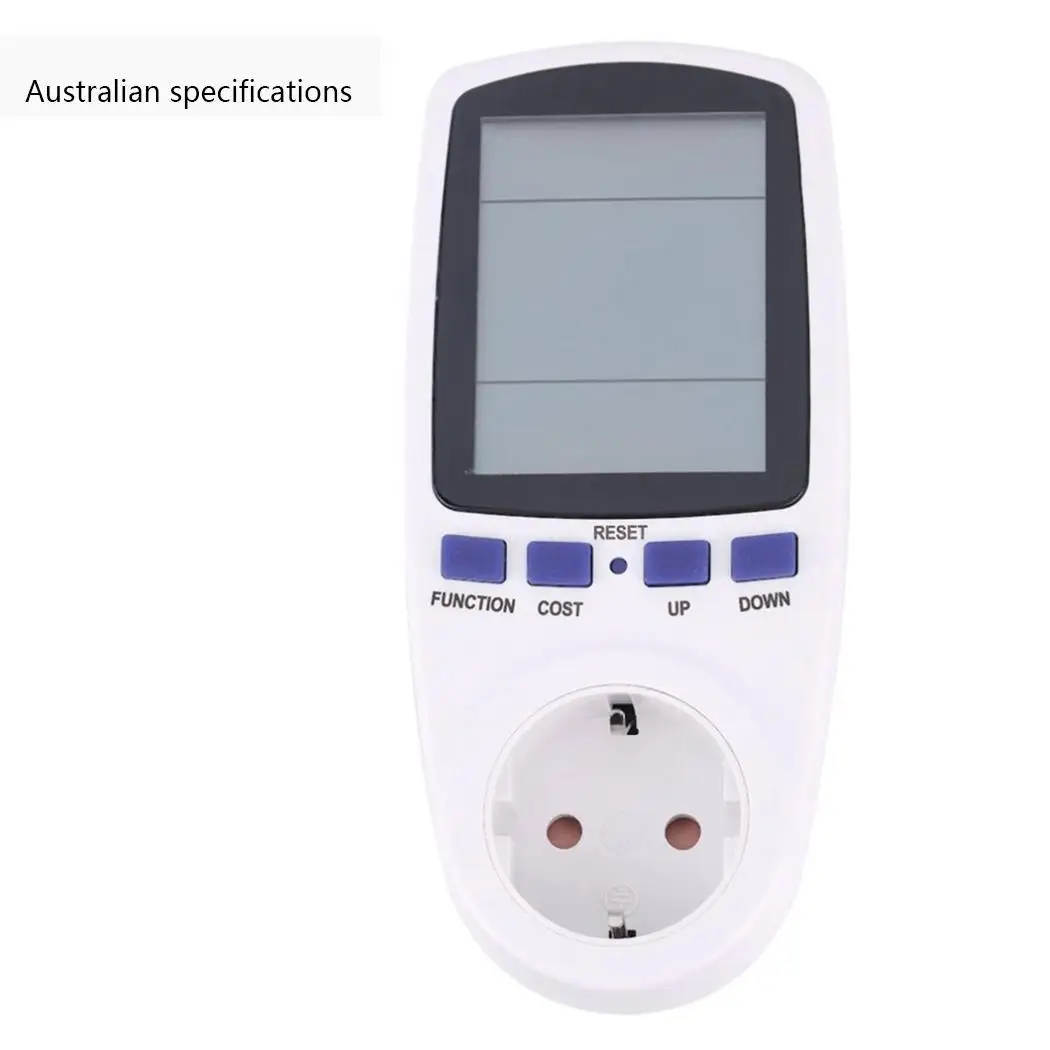 LCD Display Digital Voltage Wattmeter Power Analyzer Electronic Energy Meter calculates electricity expenses. | Инструменты