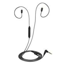 Обновление MMCX кабель с микрофоном для Shure SE215 SE315 SE425 SE535 SE846 UE900 наушники съемный сменный кабель