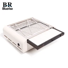 40 Вт пылеуловитель для ногтей, маникюрная машина из нержавеющей стали для сбора пыли, высокоэффективный фильтр, экран с высокой скоростью в...(China)