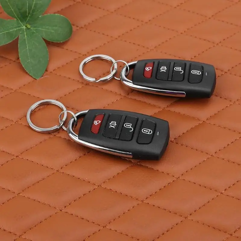 

Universal Car Remote Central Door Lock Locking Vehicle Automotive Keyless Entry System Alarm Device with 2 Remote Controllers