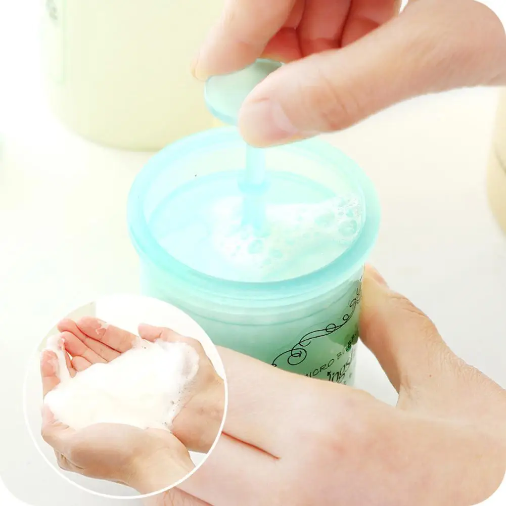 

1 Pcs Face Cleanser Shower Bath Shampoo Foam Cup Bubble Foamer Device Cleansing Cream Foaming Clean Tool for all skin types