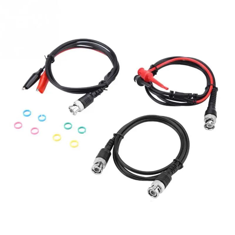 

P1260 50 ohm Coaxial Cable BNC to BNC Chip Test Hook Testing Lead Kit