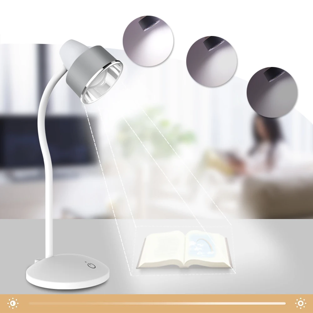 Eye Protection Reading Light Led Lamps Batteries 18650 Reading