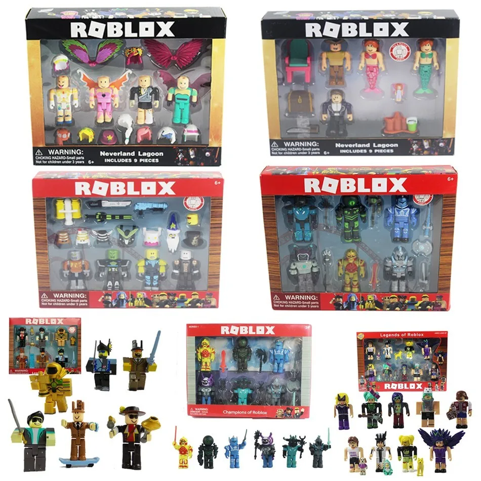 Roblox Champions Of Roblox Action Figure 6 Pack Set Roblox - 
