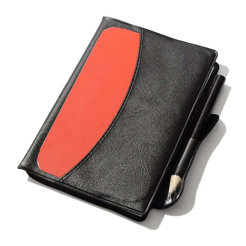 

Football Referee Notebook With Pencil Red Yellow Card Football Accessories Referee Record Penalty Card Sports Supplies Notebook