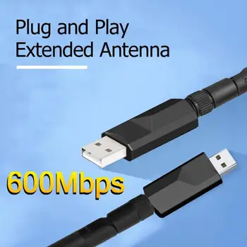 

M-600P USB WiFi Adapter 600Mbps Dual Band Wireless Network Card for Desktop