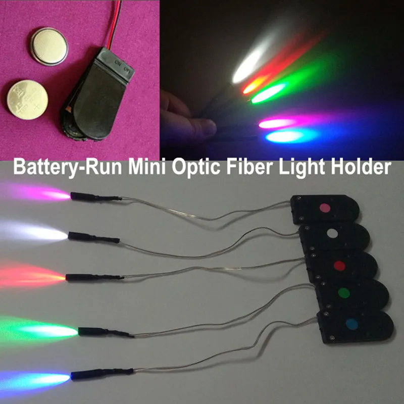

Free Shipping 1PCS Portable Light Source for Optic Fiber Cable Mini 0.1W Small Light Engine for 1.5mm - 4.0mm Side Glow Cable
