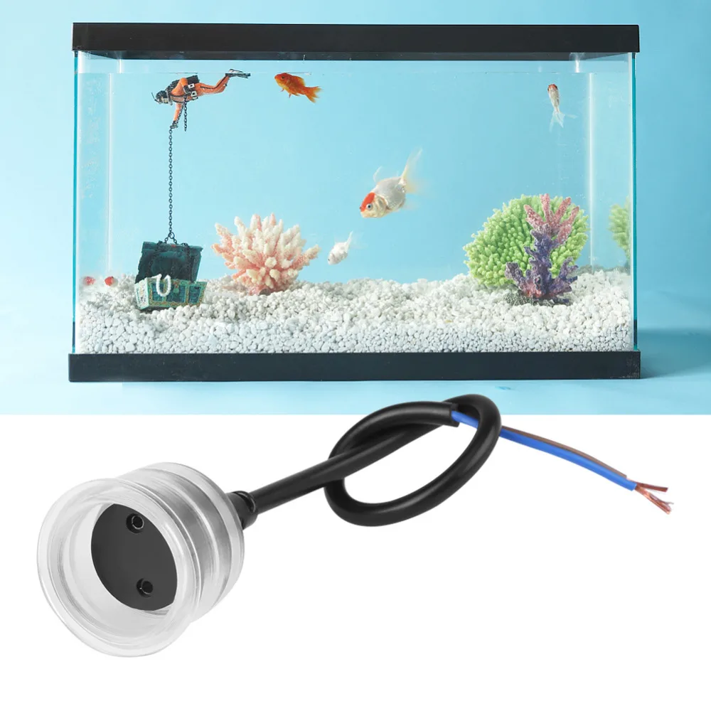 

Aquarium Fish Tank Waterproof Lamp Base Tube Fittings T5/T8 Transparent Shade Light Socket Lamp Cap Aquarium Waterproof Lamp