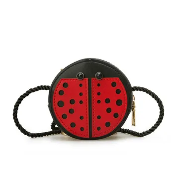 

2018 Brand New Baby Girls Tassel Purse handbag Children Kids Cross-body shoulder bag Gifts Cartoon Animals Bag Snail Ladybug Bee
