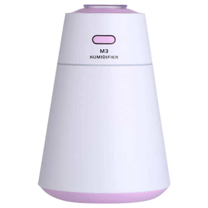 

Portable Car Humidifier Usb Essential Oil Aroma Diffuser Ultrasonic Air Humidifiers With Led Light For Home Office Pink