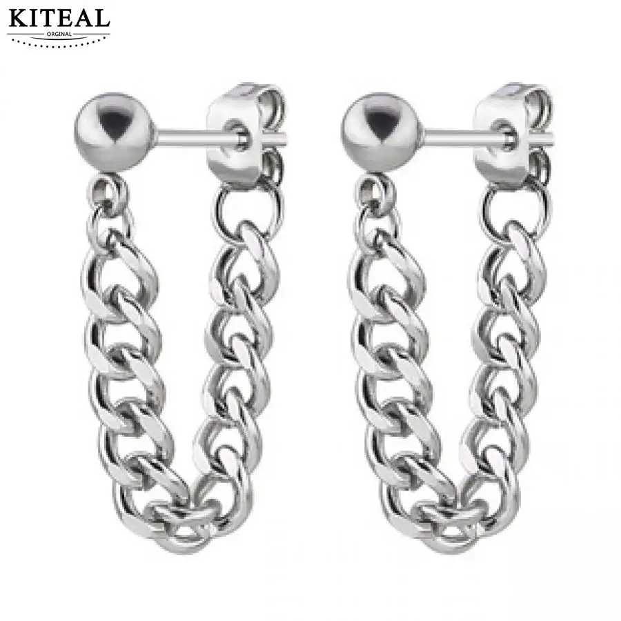 KITEAL exo мужские ювелирные изделия из нержавеющей стали маленькие стальные