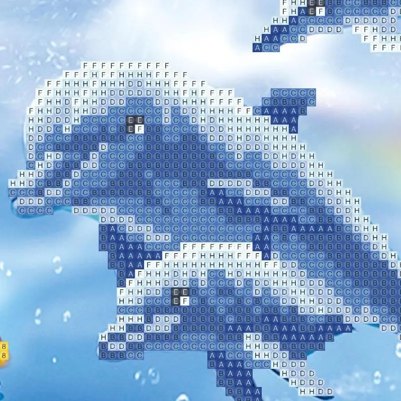 5D Sea World Dolphin Алмазная вышивка Набор для творчества круглая стразы вышивки