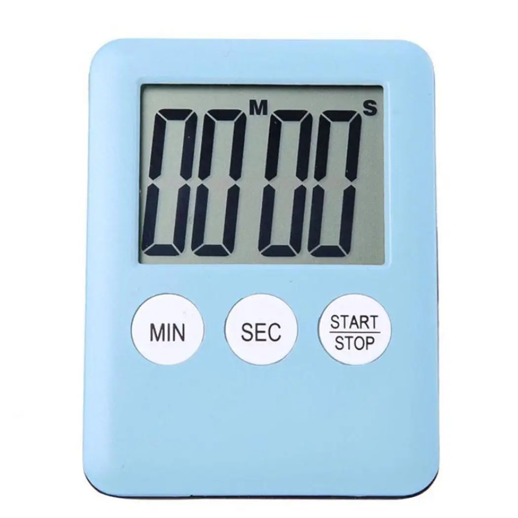 Compact Digital Kitchen Digital Timer show time in minutes and seconds
