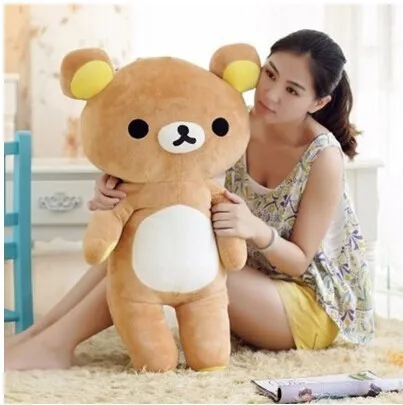 80 см Сан-х Rilakkuma Медведь плюшевая игрушка медведь кукла Throw Подушка подарок w5180